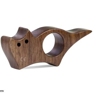 나무로 만든 애완 동물 고양이 개 독서 책갈피 책갈피 링 학교 용품 학생 페이지 가이드 마커 마킹 표시 책 페이지 홀더