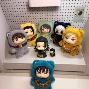 HOT Kawaii Jujutsu Kaisen 2 고양이 귀 플러시 시리즈 블라인드 박스 미스터리 박스 애니메이션 장난감-방 장식-수집-축제 선물..