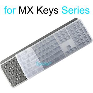 Logitech MX KEYS S 용 키보드 커버 Logi 보호 보호기 스킨 클리어 실리콘 케이스 액세서리 용 Mac 용 기계식 플러스