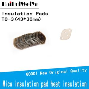 10 개/몫 TO-3 운모 절연 패드 단열 To-3 절연 패드 실리콘 운모 시트 Insulatio 새로운 좋은 품질