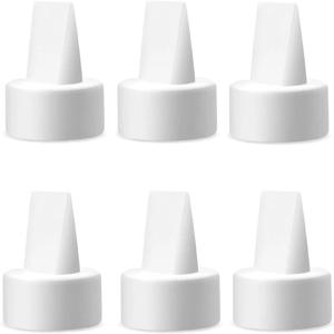 전동 유축기, 펌프 부품/유축기 액세서리(6개 세트)와 호환되는 Duckbill 밸브