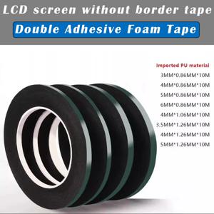 10M 3mm 3.5mm 4mm 5mm 6mm 양면 접착 폼 테이프 접착 LCD 화면 TV 용 경계선없는 곡선 디스플레이 씰링
