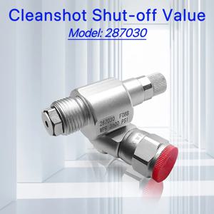 1개 287030   CleanShot 차단 밸브 회전 조인트, 스레드 스프레이 건 페인트 분무기 어댑터, 에어리스 페인트 7/8인치 180도 Ro