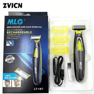 1개 교체용 블레이드/USB 충전식 물세척 면도기, 전기면도기, 제모기, 양면면도기