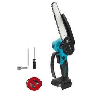 PATUOPRO 6 인치 전기 톱 브러시리스 무선 전기 톱 Makita 18V 배터리 용 휴대용 목공 정원 도구 (배터리 없음)