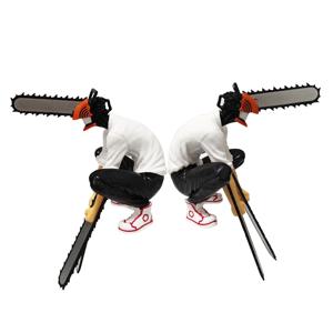 14CM 전기 톱 남자 애니메이션 피규어 장난감 파워 데نج이 액션 피규어 PVC 컬렉션 입상 모델 인형 성인을위한 생일 선물