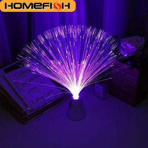 홈피쉬 7색 LED 광섬유 램프 별빛 야간 조명 (휴일, 결혼식, 센터피스, 파티, 홈데코 조명)