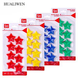 5 개의 뾰족한 별 자석 입자, 40mm 화이트보드 자석 구슬, 자석 못 자석 돌 냉장고 자석, 8 개 팩
