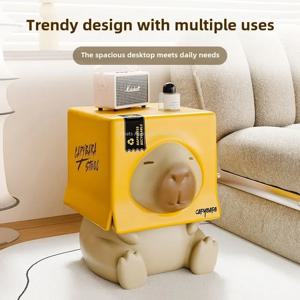 머리맡 테이블, 모던 심플, 가벼운 럭셔리, 하이 센스, 홈, 침실, 카피바라, 창의력, 사이드 테이블, 신발 장식