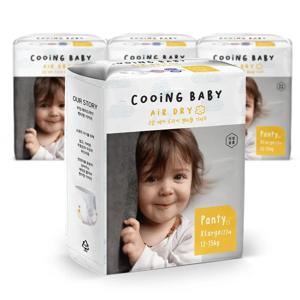 쿠잉 에어드라이 팬티형 기저귀 특대형(XL) 22매 4팩 (12kg ~ 15kg)