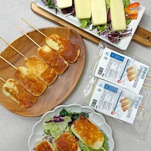 구워먹는 치즈바 200g 5꼬치 구워먹는치즈 아이들간식 캠핑음식 수제꼬치 간식 안주