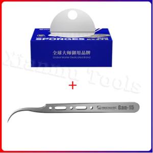 Mechanic NC800 정장 마더 보드 스크린 카메라 청소용 나노 청소 스폰지 PCB 납땜 솔더 플럭스 오일 청소 스폰지