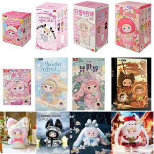 노미 판타지 월드 노미 베이비 러블리니스 매지컬 크리스마스 이브 시리즈 서프라이즈 블라인드 박스 귀여운 플러시 인형 장난감 어린이 선물