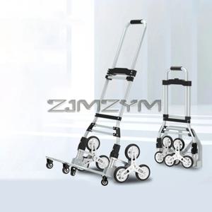 접이식 핸드 트럭 텔레스코픽 휴대용 가정용 쇼핑 카트 야외 화물 트레일러 계단 오르기 쉬운 짐 운반 트롤리