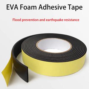 고점도 강한 검정색 폼 접착제, 밀봉, 충돌 방지, 방음 기능을 갖춘 두꺼운 EVA 스폰지 단면 테이프