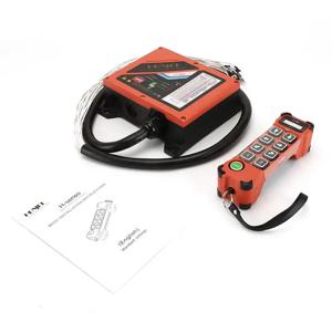 HENJEL 이중 속도 8 버튼 산업용 무선 라디오 크레인 원격 제어 스위치 호이스트 오버헤드 브리지 크레인 리프트 제어