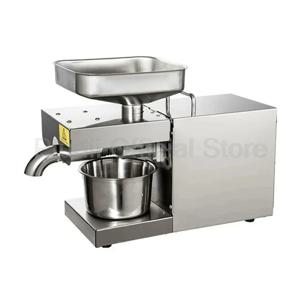 1500W 상업용 오일 프레스 기계 자동 냉온 프레스 고효율 오일 추출 시스템 다양한 견과류 씨앗용