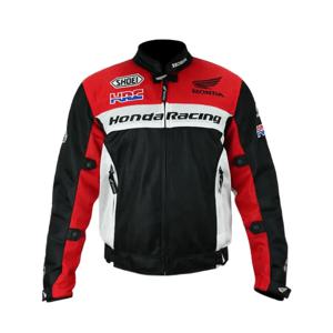 혼다 오프로드 모터사이클 레이싱 슈트 통기성 메쉬 재킷 방수 여름 HRC 사이클링 슈트 남녀 공용