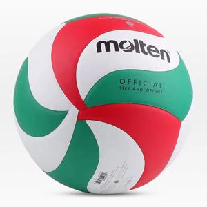 몰튼 4500 PU 배구공 사이즈 5 공식 경기 훈련용 공 학생/성인/청소년 실내외 사용