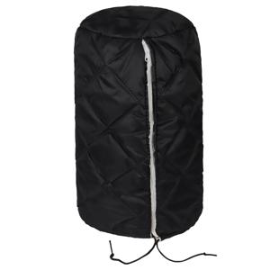 1개 겨울 야외 캠핑 가스 프로판 병 커버 단열 열 보호 커버 11KG 및 13KG 병용 카라반 캠퍼 바베큐용