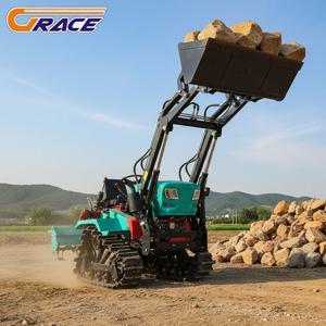 맞춤형 2025년형 신형 35마력 디젤 4륜구동 농업용 트랙터 상업용 농기계 EPA CE 인증 공장도 가격 판매