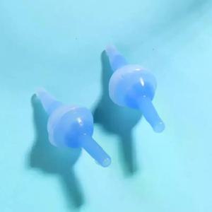 1 쌍 풍선형 귀마개 수면 수영 여행을위한 재사용 가능한 소음 감소 귀마개 방수 실리콘 소리 차단 귀마개