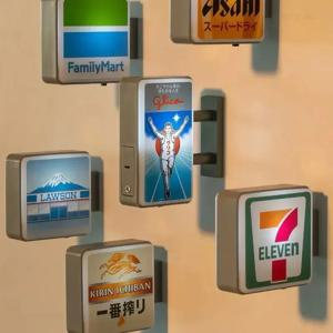 냉장고 자석 글리코 도톤보리 711 로손 가와구치 라이트보드 광고판 방 장식 홈 데코