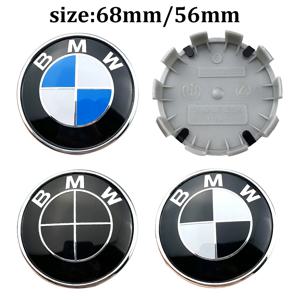 4개입 자동차 휠 센터 허브 캡 56MM 68MM 자동차 림 커버 BMW 미니 E36 E46 E53 E90 E60 E61 E93 E87 X1 X3 X5 X6 F30 F20 F10 G30용