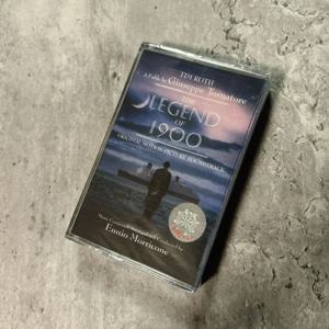 1900년 영화 사운드트랙의 전설 엔니오 모리코네 음악 카세트 새 상품 밀봉된 피아노 악보 클래식 향수를 불러일으키는 컬렉션