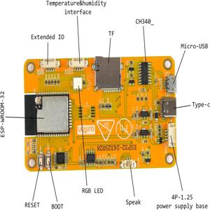 2.8'' ESP32 모듈 ESP32-2432S028R WiFi+BT 듀얼 코어 240X320 스마트 디스플레이 화면 LCD TFT 모듈 ILI9341 드라이버 (아두이노 IoT용)