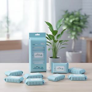 시치미 쓱 초미니 여행용 엠보싱 휴대용 미니 물티슈 3봉(24팩)