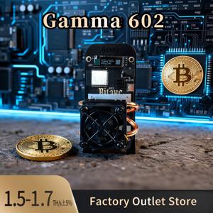 Gamma 602 2026 새로운 1.7~1.8TH/s BTC 채굴기 |   25W 초저전력 SHA-256 가정용 비트코인 채굴 ASIC 기계