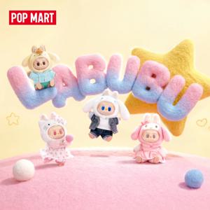 【JP KR】POP MART THE MONSTERS × 산리오 캐릭터 시리즈-비닐 플러시 펜던트 블라인드 박스 1/6PCS