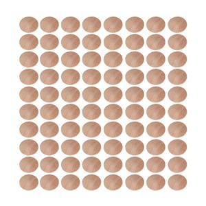 80개 30x25mm 계단 버튼 목재 플러그 가구 수리 캡 부드러운 원목 필러 공예 목공 프로젝트 계단 부품용