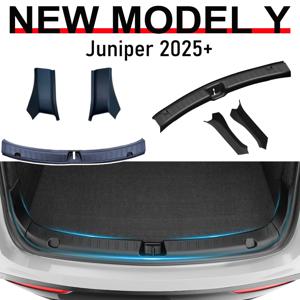2025 2026 테슬라 모델 Y 주니퍼 트렁크 범퍼 실 가드 보호 커버 보호 매트 패드 액세서리 (리어 범퍼 가드)