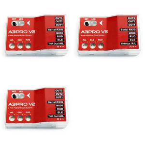 【추수감사절】3X A3 Pro V2 6축 자이로 안정기 비행 컨트롤러/RC 고정익/델타 윙 V-테일 비행기용 자이로스코프