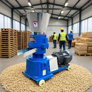 (해상 운송 맞춤형) 대형 사료 펠릿 제조기, 사료 제립기, 소형 가정용 전자동 기계, 압출기