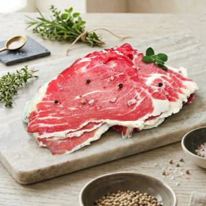 바라던 고소한 호주산 청정우 냉동 차돌박이 500g