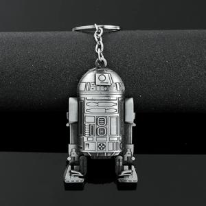 빈티지 스타워즈 남성용 우주선 열쇠고리 애니메이션 디스트로이어 전함 자동차 장식품 가방 키링 액세서리 파티 선물