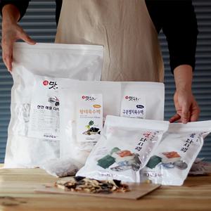 바다푸드 국산 천연해물다시팩 육수팩 멸치팩 황태육수 해물육수