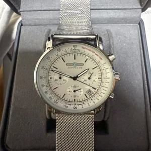 뜨거운 판매 뉴 제플린 8886M 시리즈 남성용 시계 작은 세 바늘 타이밍 날짜 쿼츠 시계 클래식 레트로 비즈니스 손목 시계