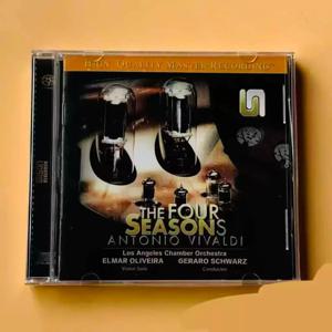안토니오 비발디 사계절 LA 챔버 오케스트라 엘마르 올리베이라 바이올린 솔로 게라로 슈바르츠 지휘자 오디오파일 명작