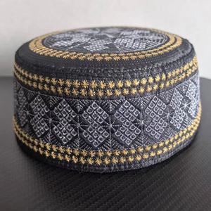 면 자수 무슬림 남성 기도 모자 이슬람 라마단 유대교 키파 남성 모자 아랍 헤드스카프 토키포트 터번 사우디 UAE 모자