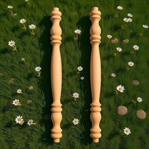 2개의 나무 난간 기둥, 원목 기둥 스타일, 가정 장식 가구 수리, 계단 난간, 레스토랑 캐비닛 목재용