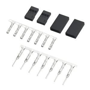 900PCS 범용 서보 케이블 와이어 커넥터 JR Hitec 서보 커넥터 간격 2.54Mm-【A74Z Miuai】용 남성 여성 크림핑 핀 시트