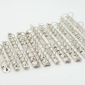루즈리프 노트 바인더 금속 클립 링 A4 B5 A5 A6 A7 B7 사이즈 1.5/2/3cm 직경 DIY 학용품 액세서리