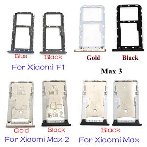Xiaomi Mi Max 2 3/Pocophone F1 Sim 카드 슬롯 트레이 홀더 수리 부품용 새 SIM 카드 액세서리