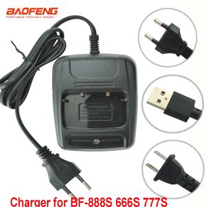 Baofeng BF-888S BF-777S BF-666S 양방향 라디오 워키 토키 USB 충전기에 대한 원래 EU/US/USB 충전기 특수 책상 충전기