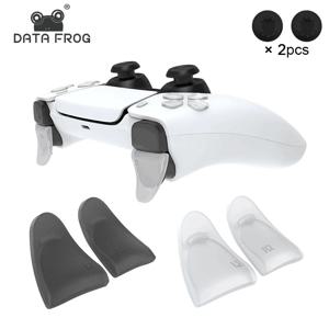데이터 프로그 PS5용 확장 트리거 버튼 L2/R2 트리거 익스텐더 D패드 키 캡 PS5 게임패드 액세서리