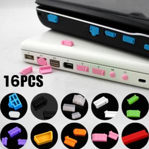 노트북 먼지 플러그 USB 유형 C HDMI 인터페이스 먼지 보호기 커버 노트북 액세서리 용 방진 스토퍼 방진 캡 세트